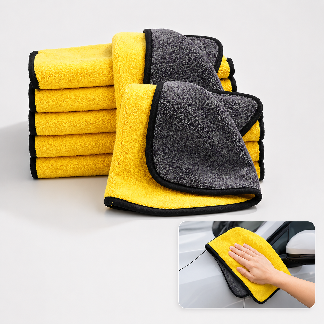 Microfiber Towel Detailing - 1/5/10Pcs Microfiber Car Wash Towel Soft
