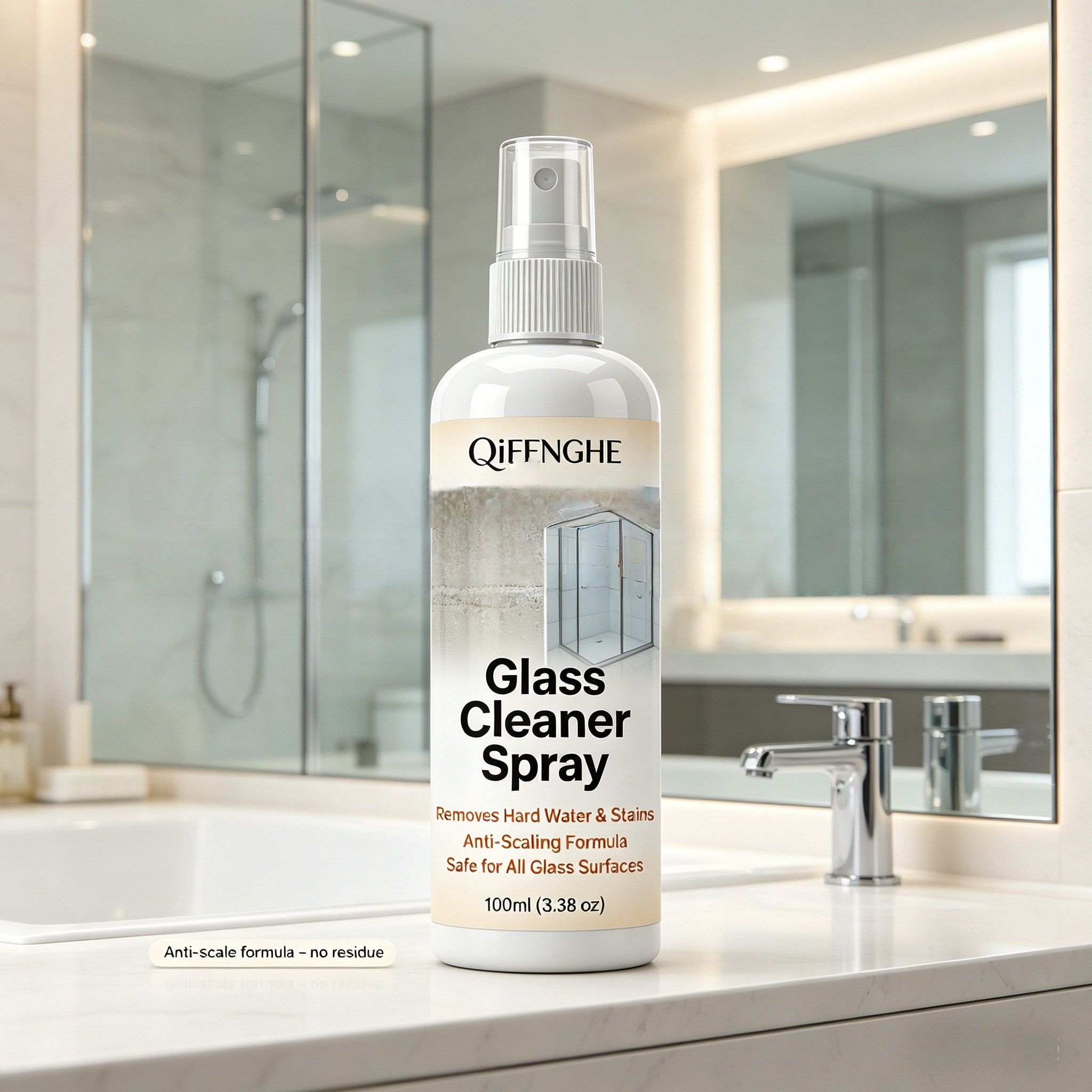 Instant Hard Water Stain Remov - Glass Cleaner Streak บทวิจารณ์และราคา