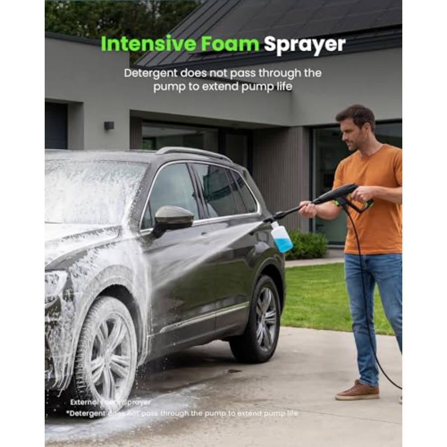 Pressure Washer for Driveway P - Foam Cannon Car Wash บทวิจารณ์และราคา