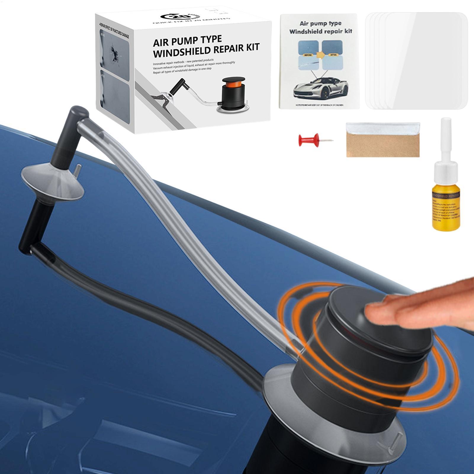 Car Glass Repair Kit Automotiv - Glass Cleaner Streak บทวิจารณ์และราคา