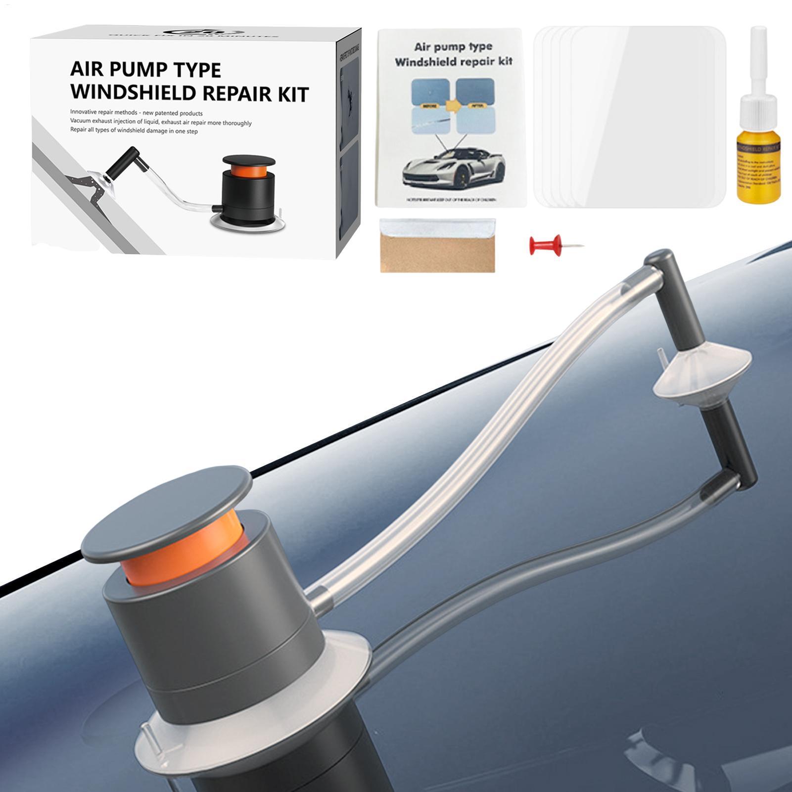 Car Glass Repair Kit Automotiv - Glass Cleaner Streak บทวิจารณ์และราคา