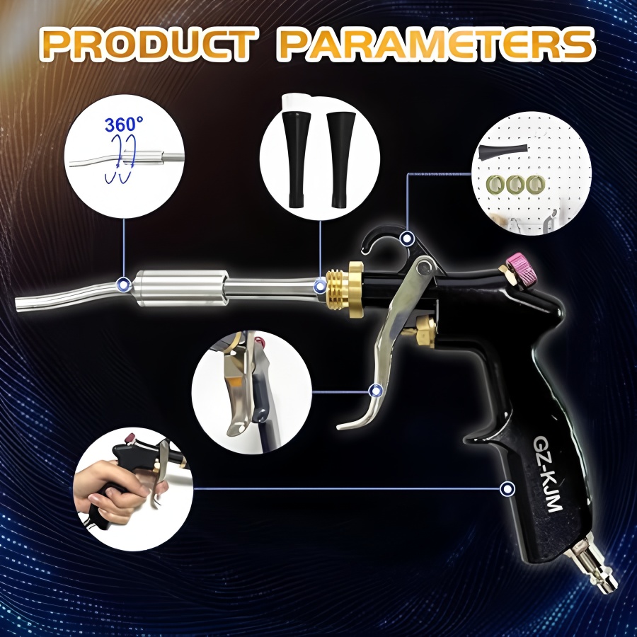 Air Blow Gun Car Interior Clea - Dirt Brush Interior บทวิจารณ์และราคา