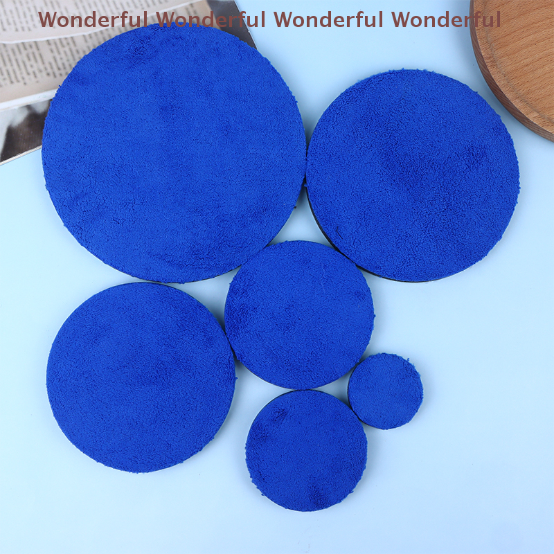 Microfiber Wash Cleaning Pads  - Polish Pad Set Buffer บทวิจารณ์และราคา
