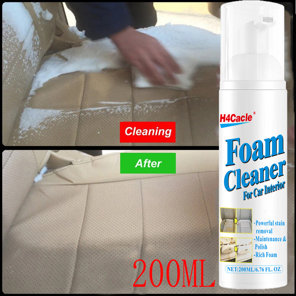 Car Interior Stain Foam Cleane - Leather Cleaner Interior บทวิจารณ์และราคา