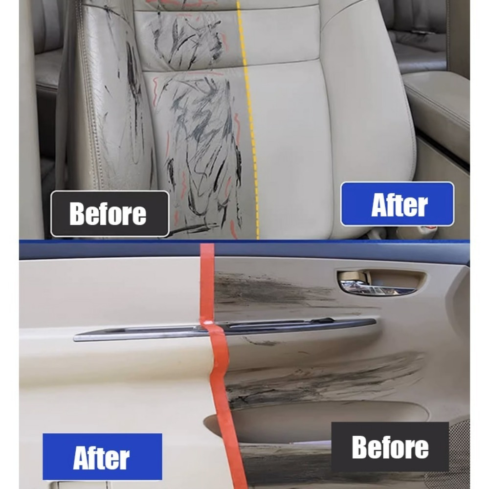 Car Interior Stain Foam Cleane - Leather Cleaner Interior บทวิจารณ์และราคา