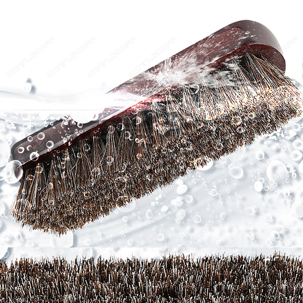 Premium Horsehair Shoe Brush F - Dirt Brush Interior บทวิจารณ์และราคา