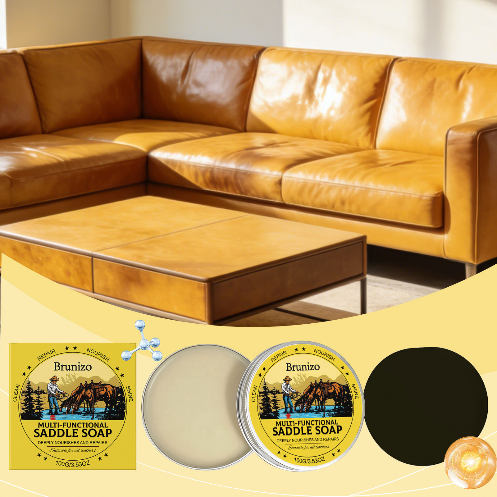 Leather Cleaner & Conditioner  - Leather Cleaner Interior บทวิจารณ์และราคา