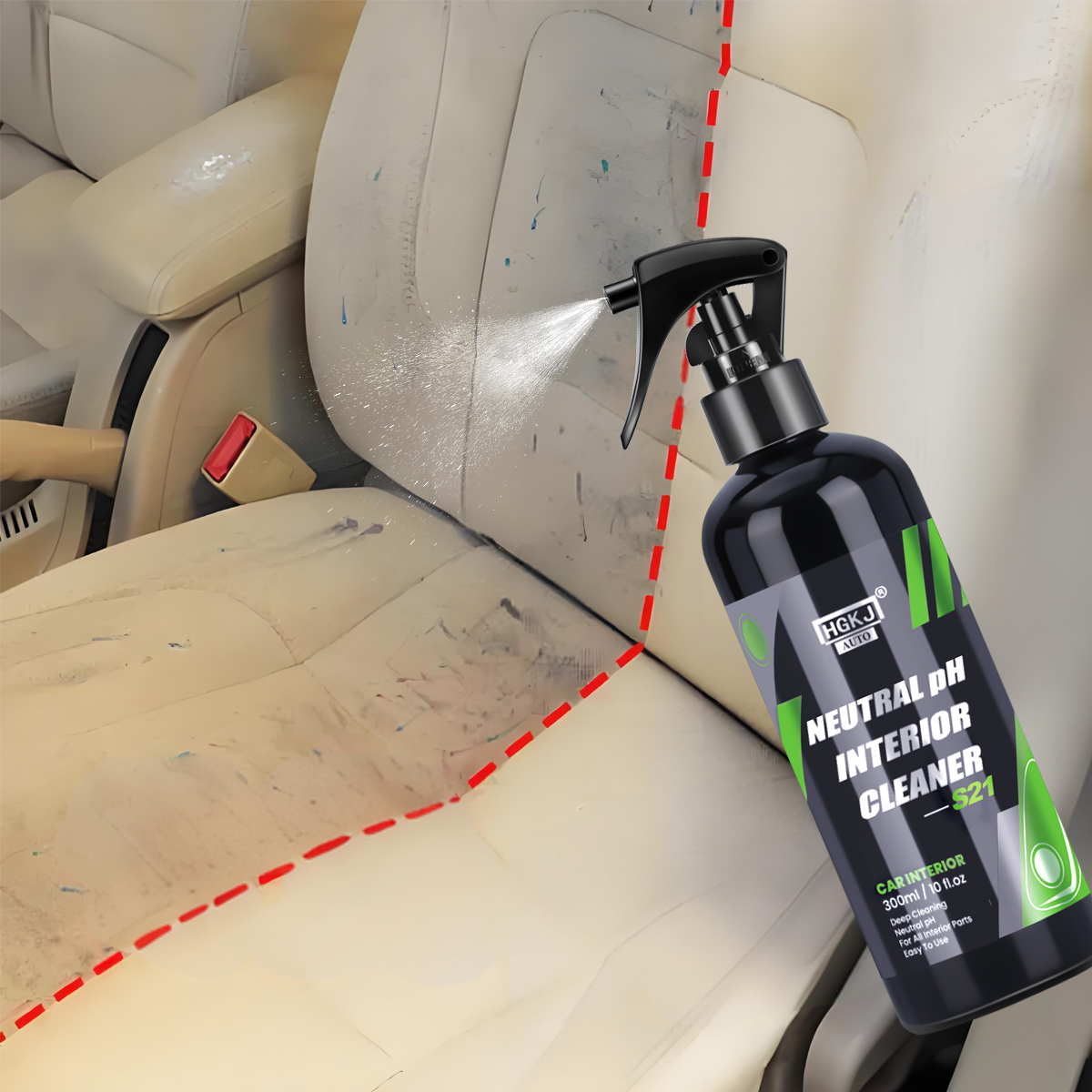 Car Interior Cleaner Agent Cei - Seat Cleaner Fabric บทวิจารณ์และราคา