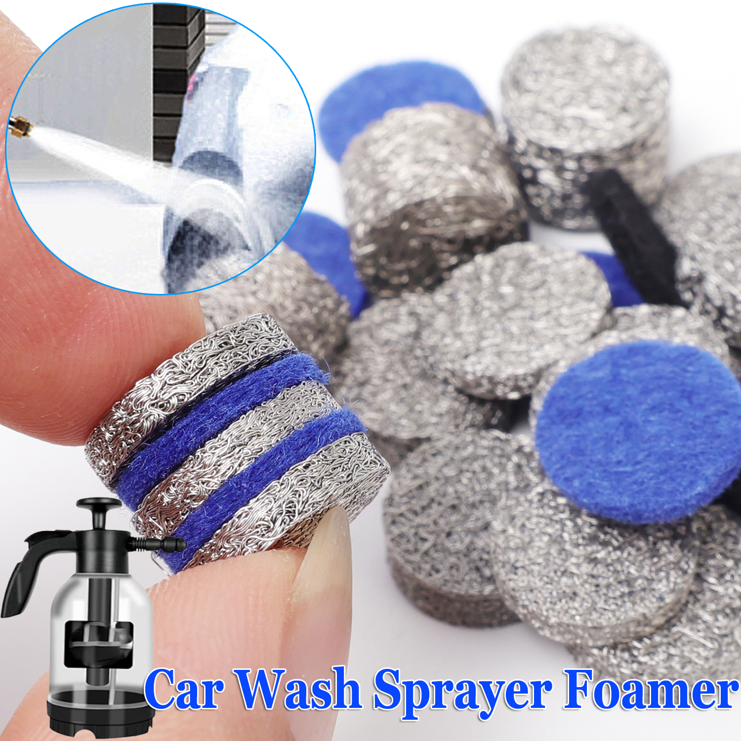 1/2/5pcs Foam Gun Nozzle Orifi - Pressure Washer Foam Gun บทวิจารณ์และราคา