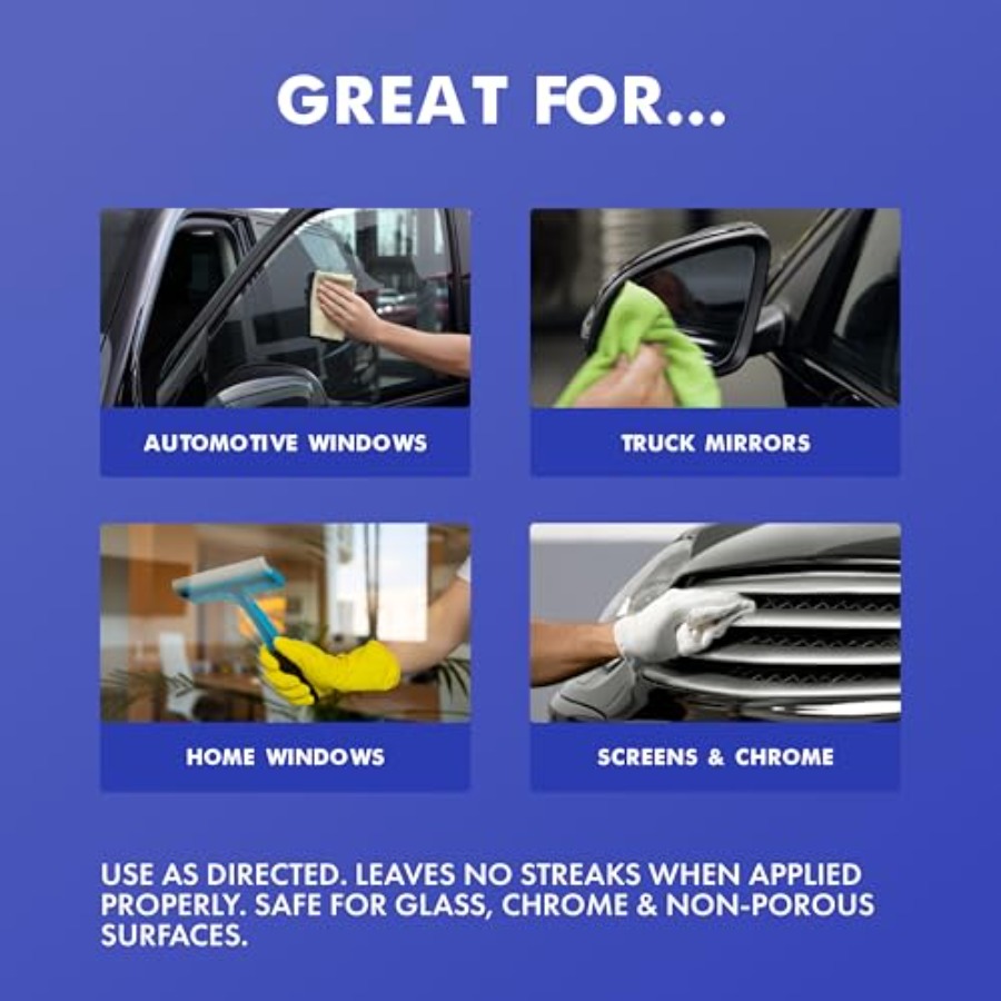 BullSnot VizABull Glass Cleane - Glass Cleaner Streak บทวิจารณ์และราคา