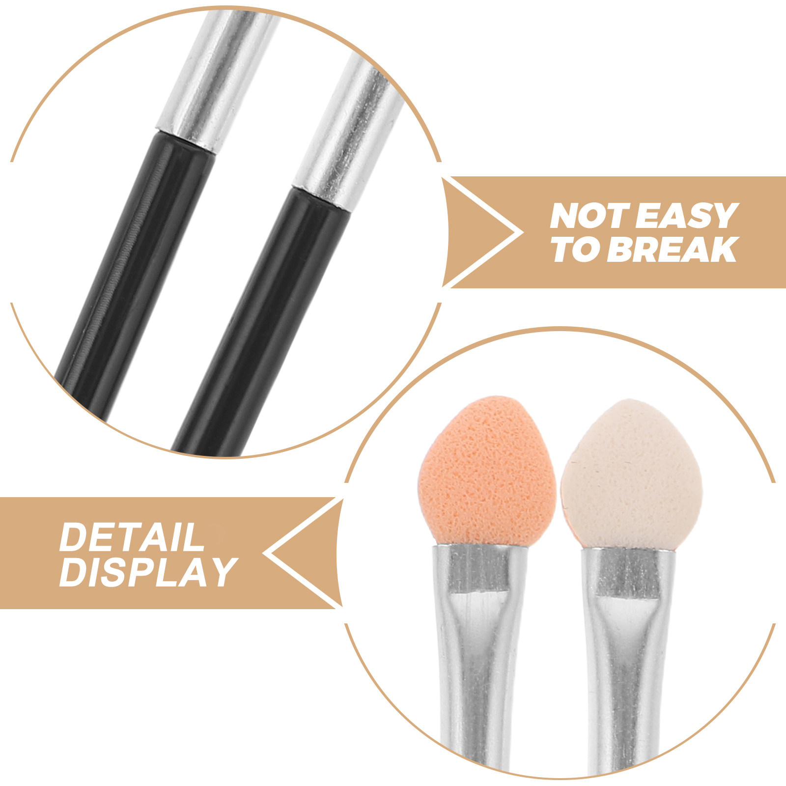 100Pcs Mini Sponge Brush Set f - Detailing Brush Set บทวิจารณ์และราคา