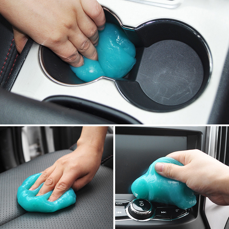 New Car Cleaning Gel Magic Mud - Dirt Brush Interior บทวิจารณ์และราคา