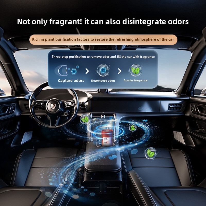 Car air freshener solid fragra - Odor Eliminator Car บทวิจารณ์และราคา