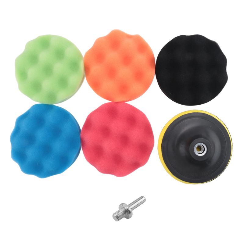 ABJA-8Pcs/Set Car Sponge Polis - Polish Pad Set Buffer บทวิจารณ์และราคา