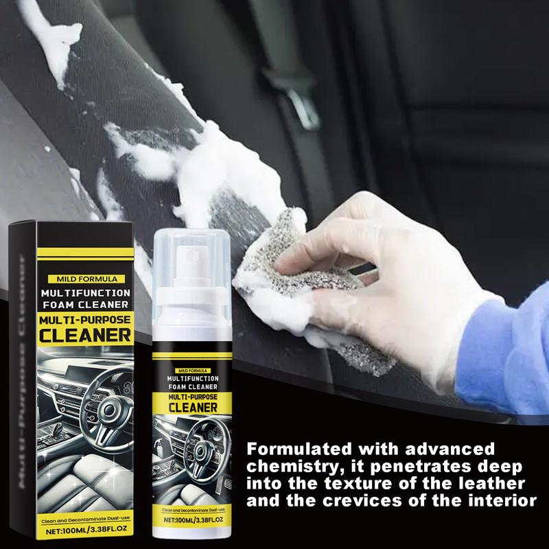 Stain Remover Leather Seat Cle - Leather Cleaner Interior บทวิจารณ์และราคา
