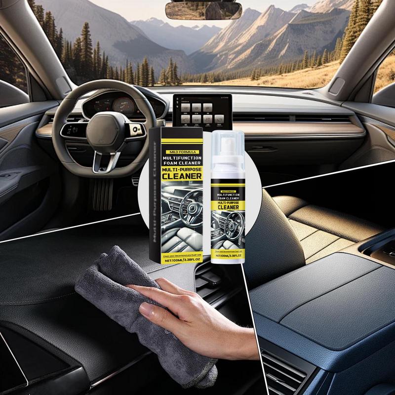 Stain Remover Leather Seat Cle - Leather Cleaner Interior บทวิจารณ์และราคา