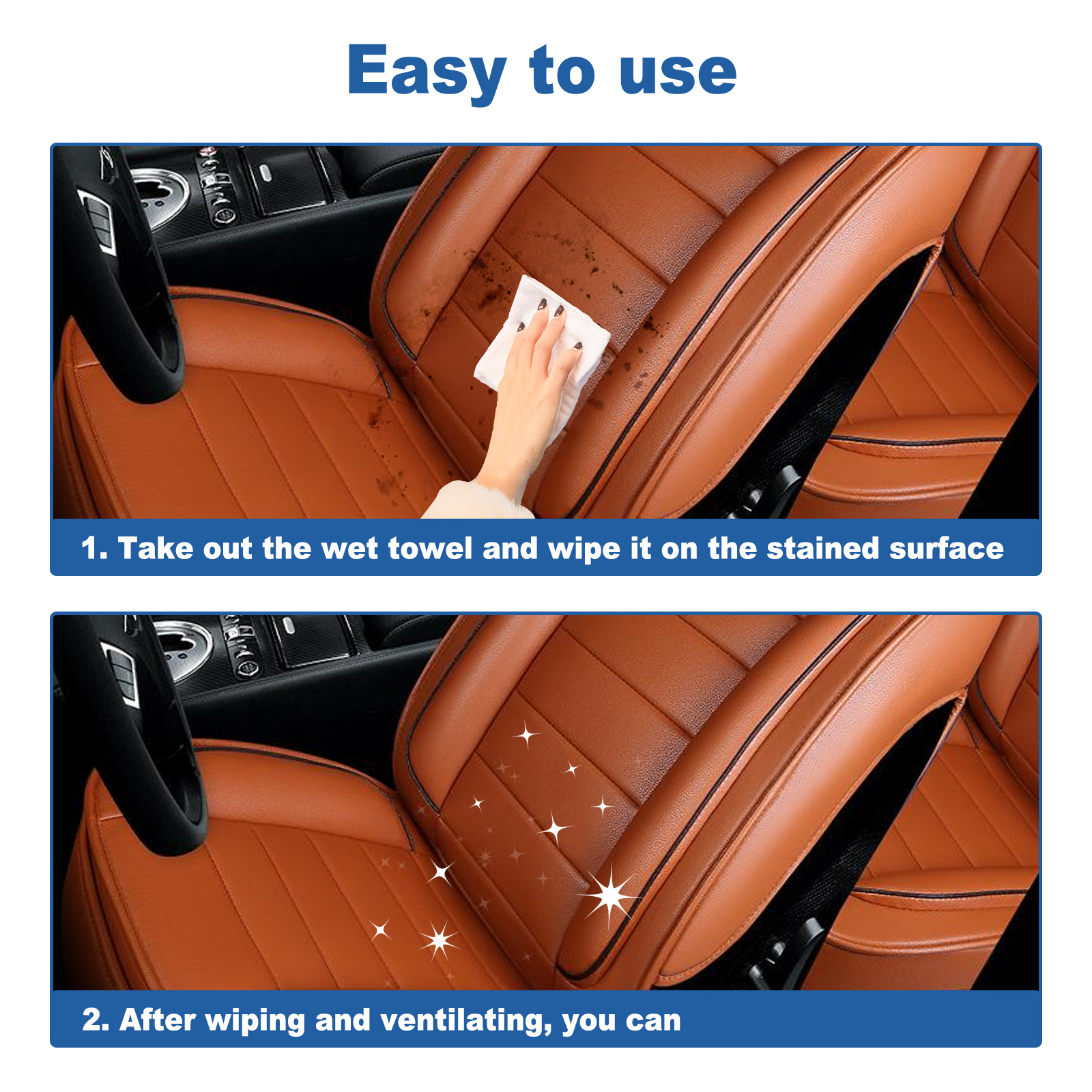 Rayhong Car Leather Cleaning W - Dirt Brush Interior บทวิจารณ์และราคา