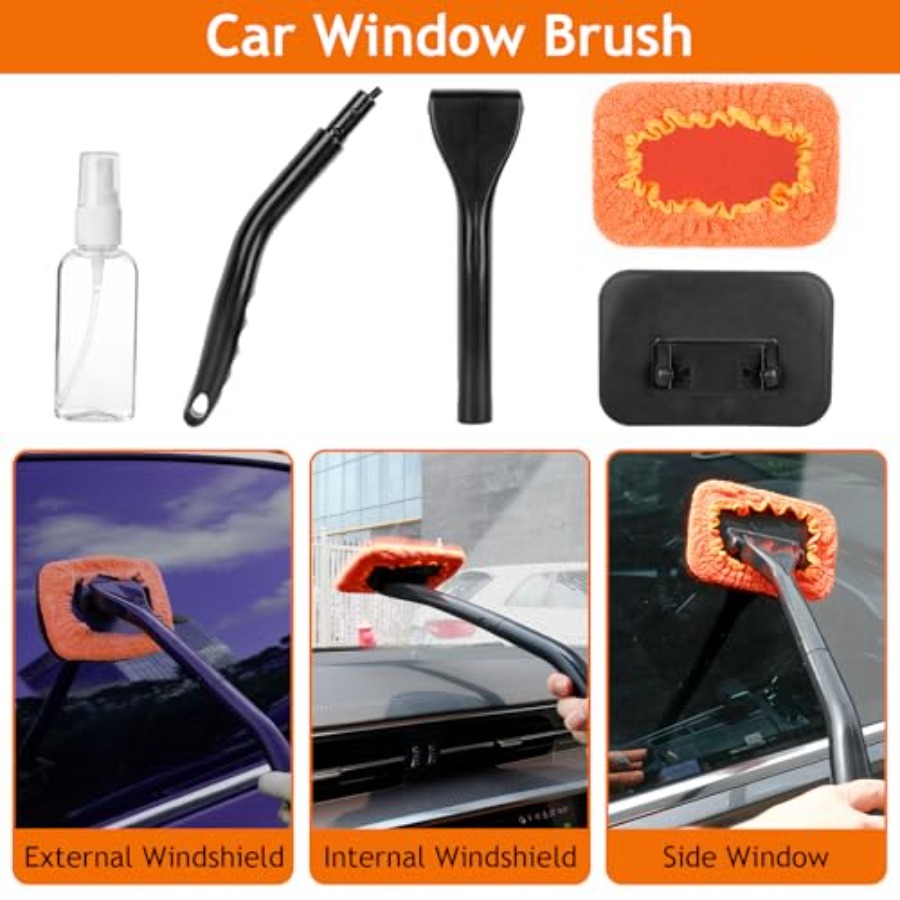 Windshield Cleaner Tool, Car D - Interior Detailing Kit บทวิจารณ์และราคา