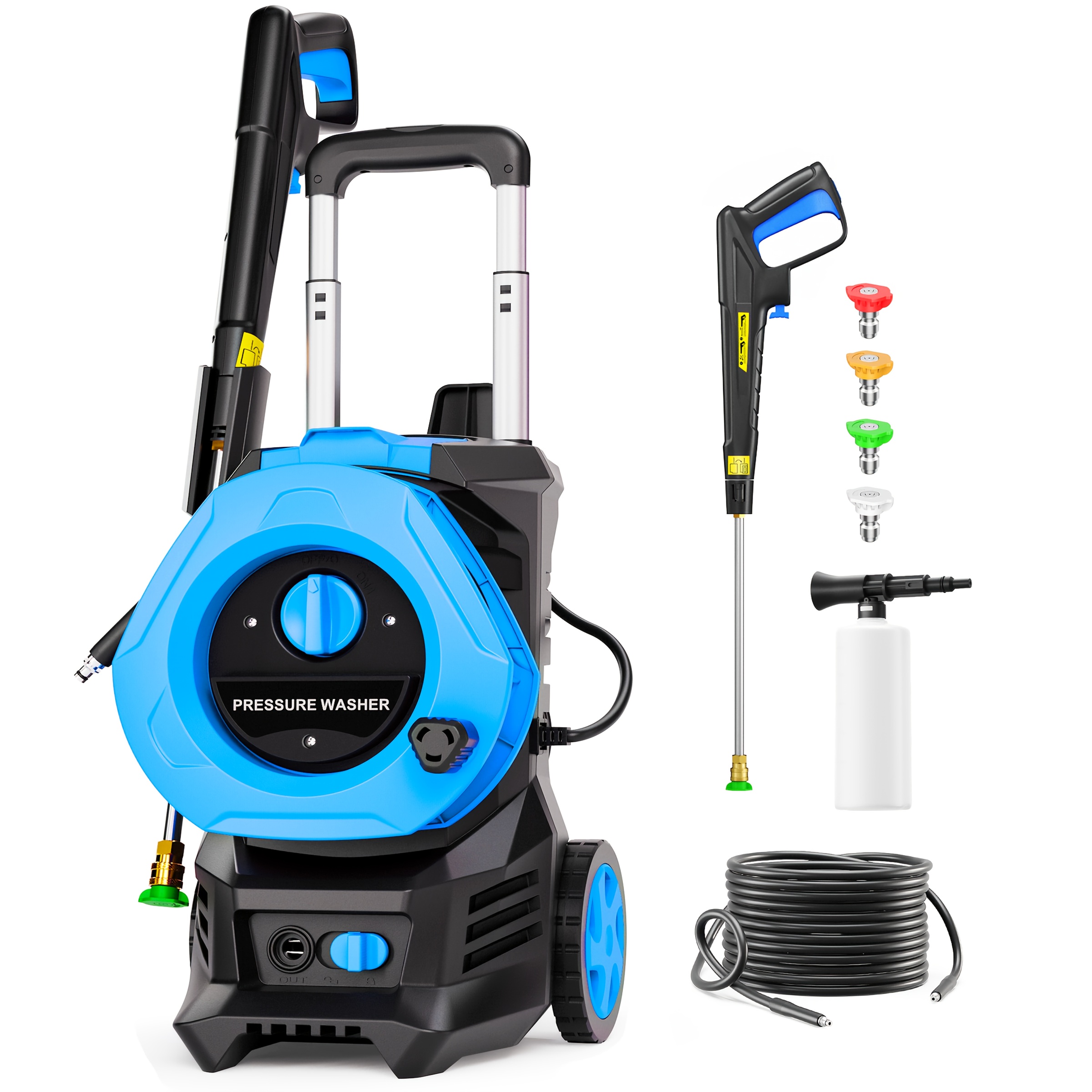 Electric Pressure Washer Power - Foam Cannon Car Wash บทวิจารณ์และราคา