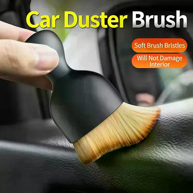 Soft Bristle Car Interior Deta - Dirt Brush Interior บทวิจารณ์และราคา