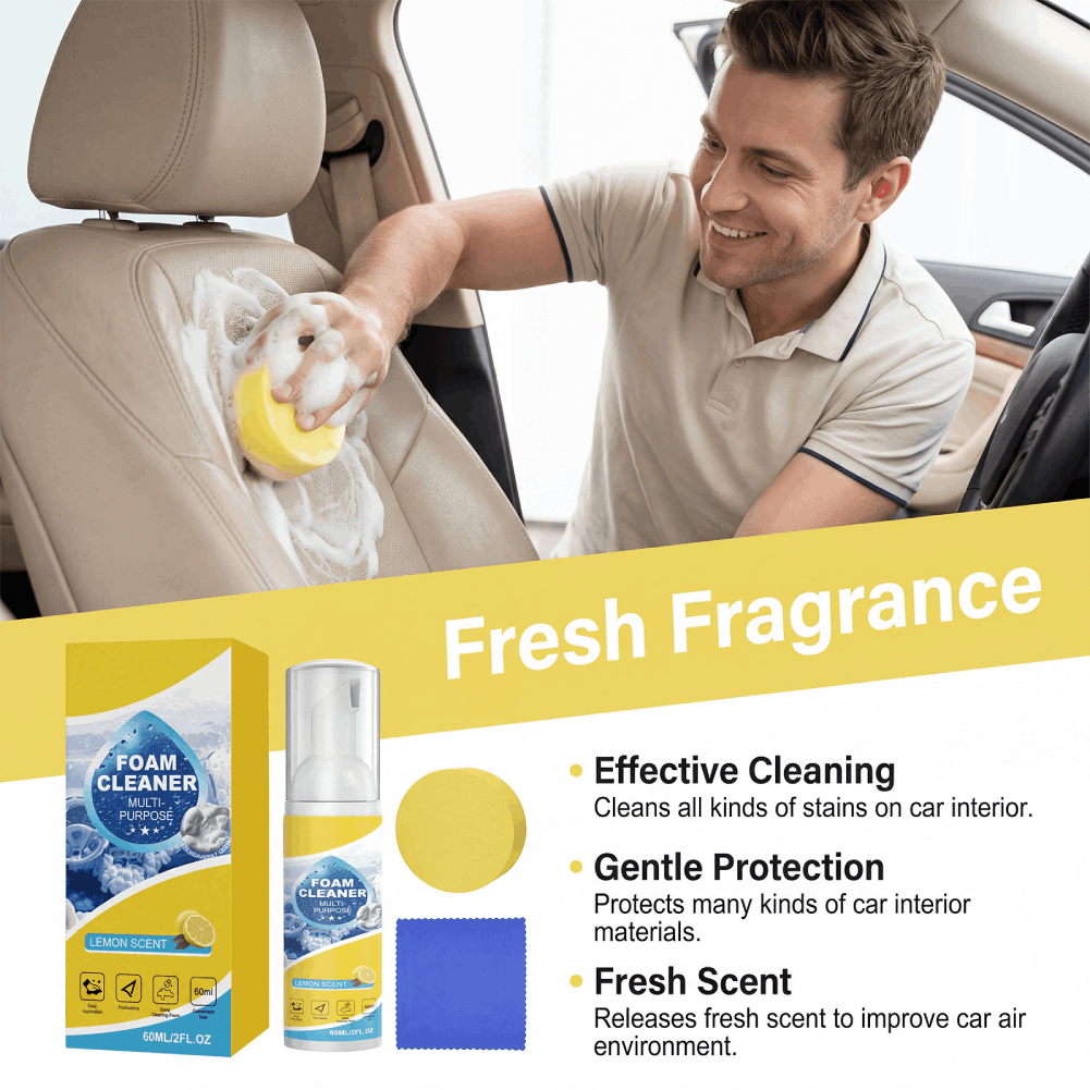 Multipurpose Foam Cleaner for  - Leather Cleaner Interior บทวิจารณ์และราคา