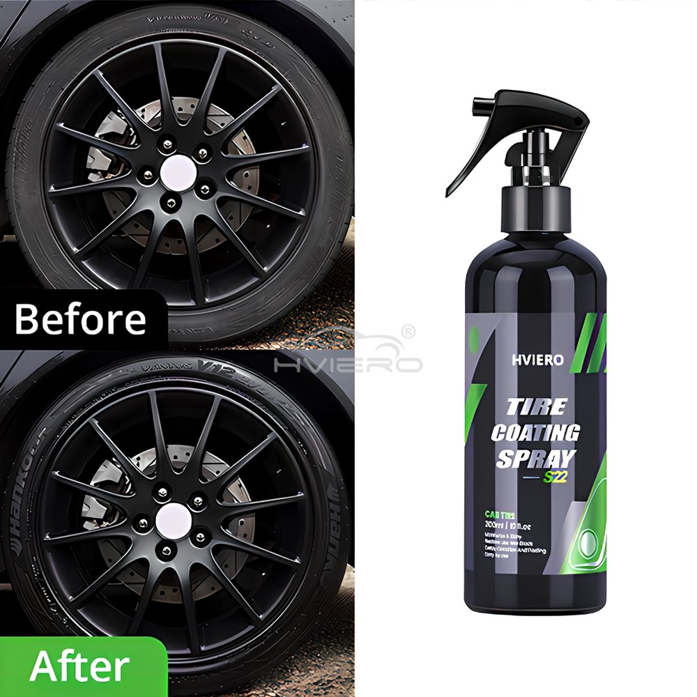 Car auto Tyre Gloss Tire Coati - Tire Shine Spray Sealant บทวิจารณ์และราคา