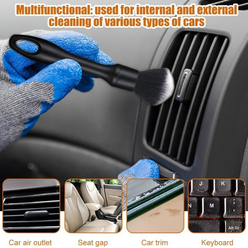 5pcs Automotive Detail Brush K - Interior Detailing Kit บทวิจารณ์และราคา