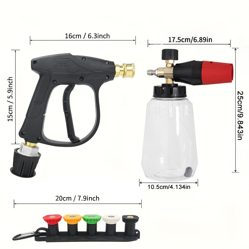 Karcher Compatible Snow Foam L - Foam Cannon Car Wash บทวิจารณ์และราคา