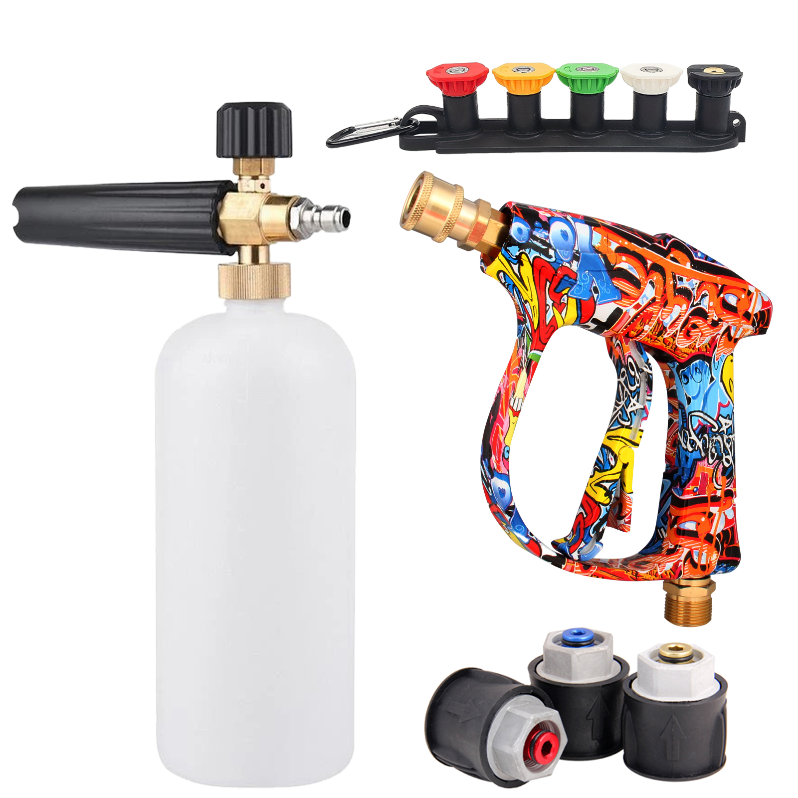 4350PSI High Pressure Water Gu - Foam Cannon Car Wash บทวิจารณ์และราคา