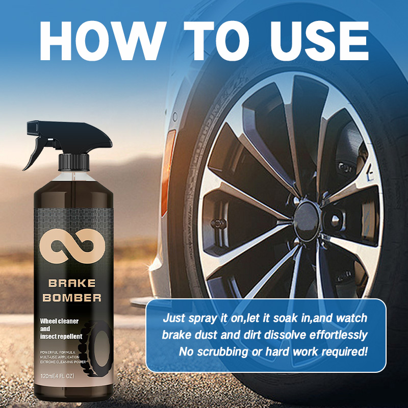 120ML Brake Bomber Car Hub Whe - Wheel Cleaner Alloy บทวิจารณ์และราคา