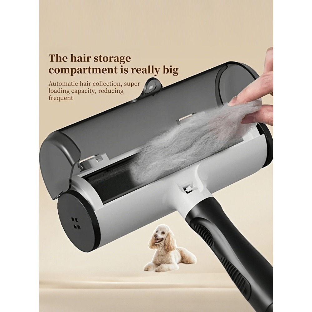 1pc Large Capacity Pet Hair Ro - Seat Cleaner Fabric บทวิจารณ์และราคา