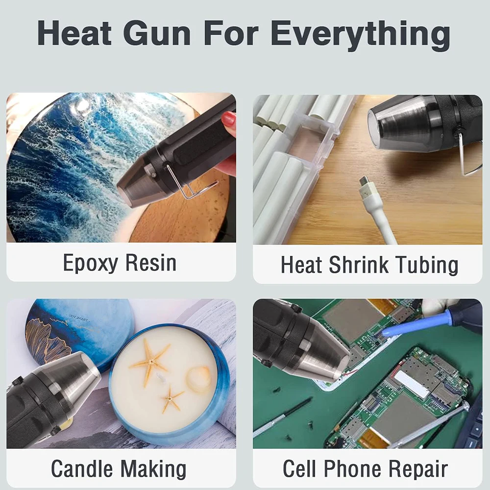 300W EU Hot Air Gun Soldering  - Dryer Car Blower บทวิจารณ์และราคา