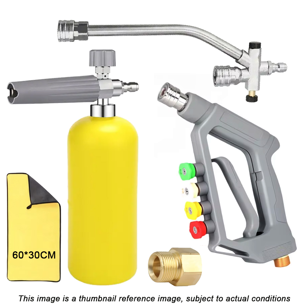 5000psi High Pressure Car Wash - Foam Cannon Car Wash บทวิจารณ์และราคา
