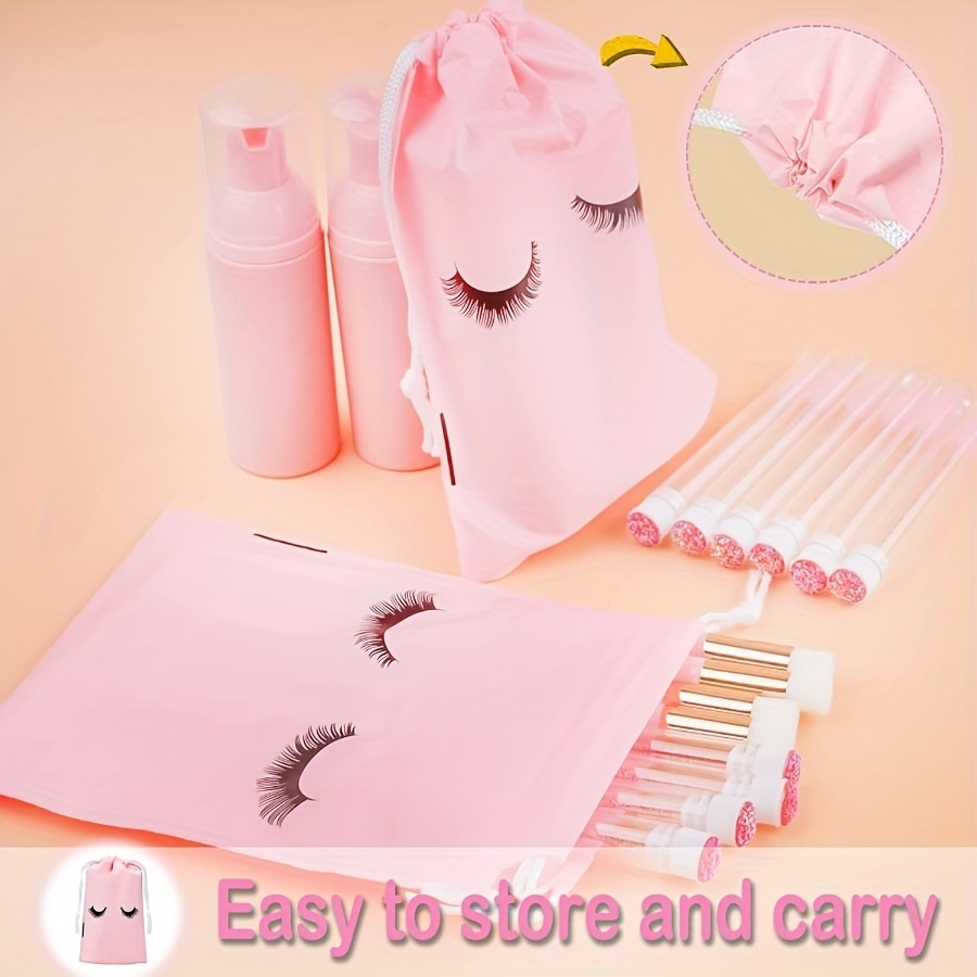 20Pcs Lash Care Kit - 5 Foam P - Detailing Brush Set บทวิจารณ์และราคา