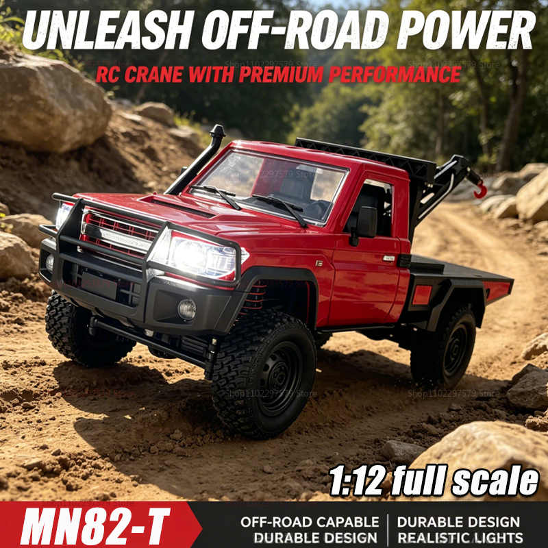 New MN82T RC Crawler 2.4G 4WD  - Dirt Brush Interior บทวิจารณ์และราคา