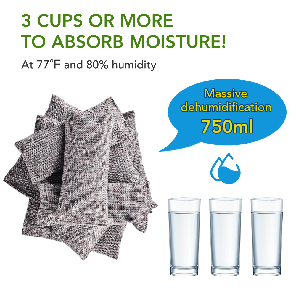 10pcs Natural Bamboo Charcoal  - Odor Eliminator Car บทวิจารณ์และราคา