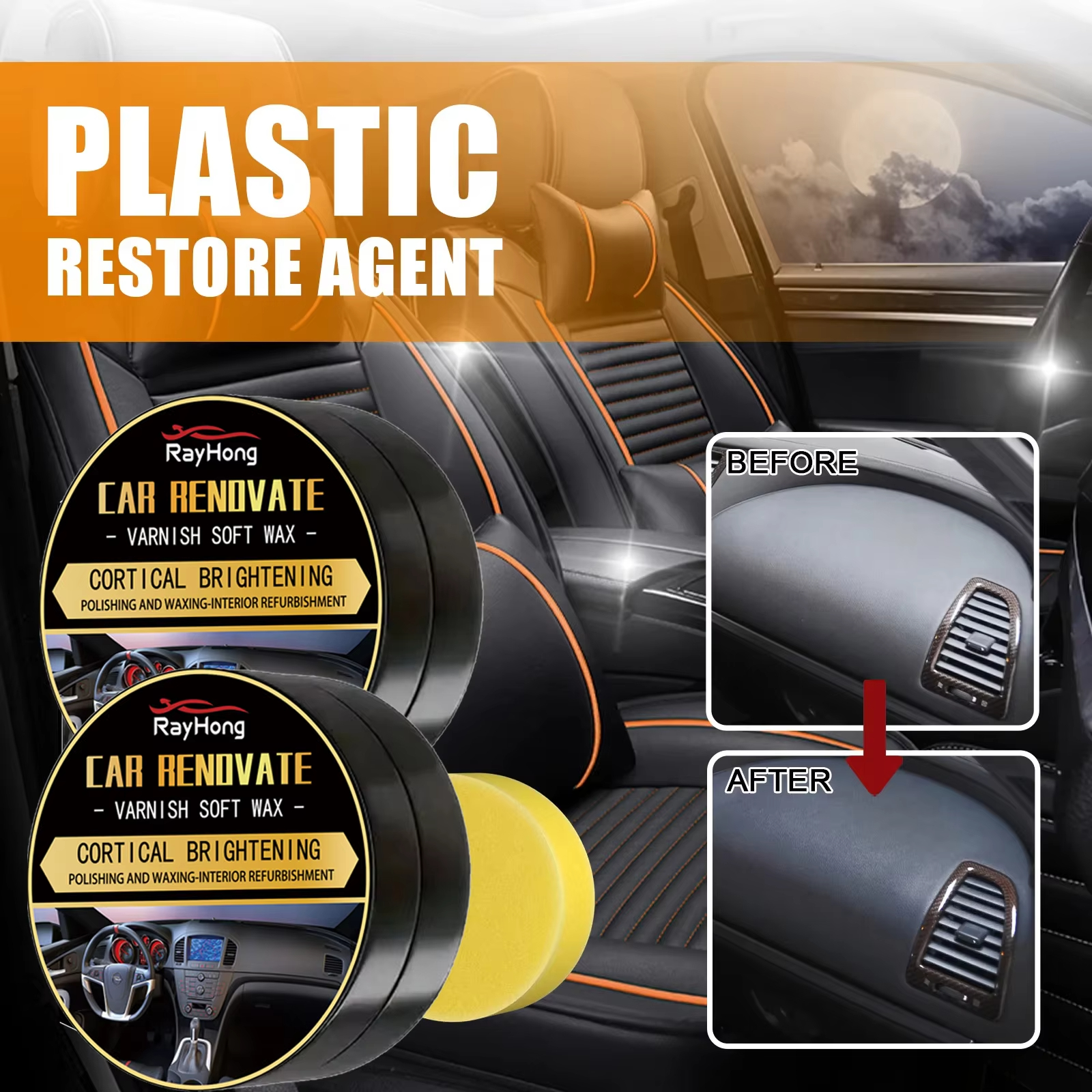 Car Plastic Restorer Back To B - Trim Restorer Plastic บทวิจารณ์และราคา