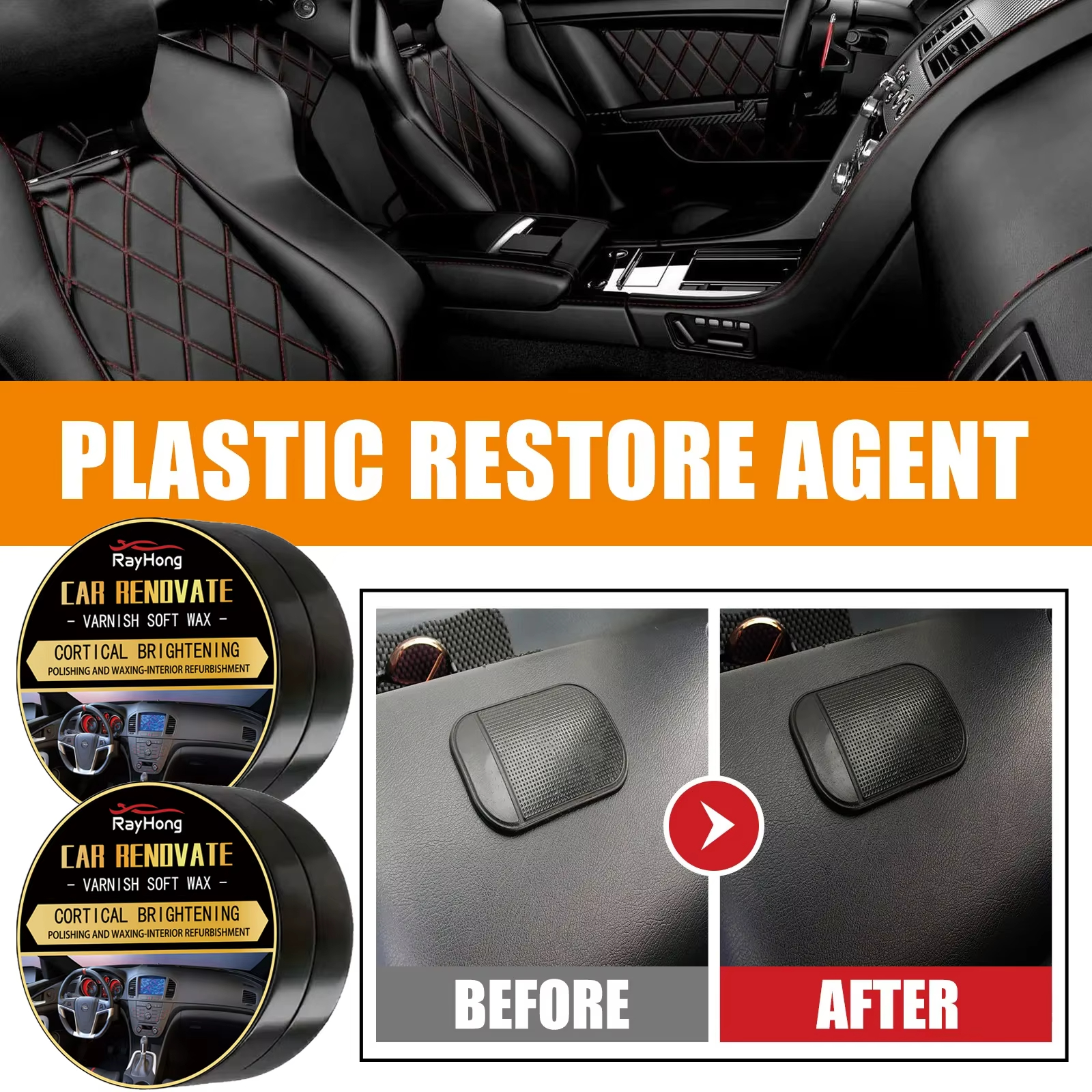 Car Plastic Restorer Back To B - Trim Restorer Plastic บทวิจารณ์และราคา