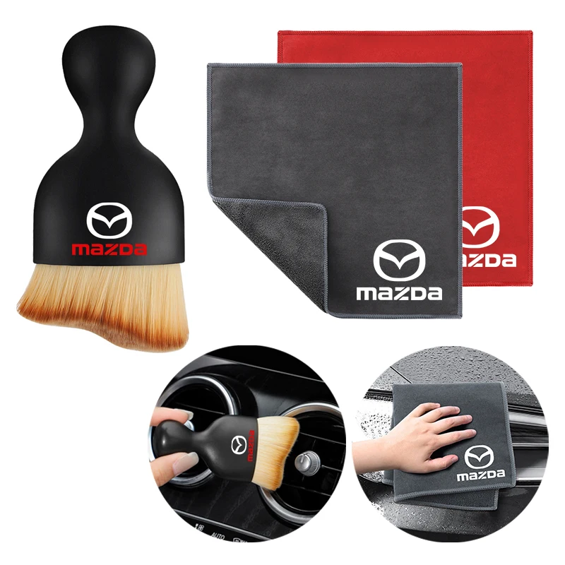 Car Interior Cleaning Soft Bru - Interior Detailing Kit บทวิจารณ์และราคา