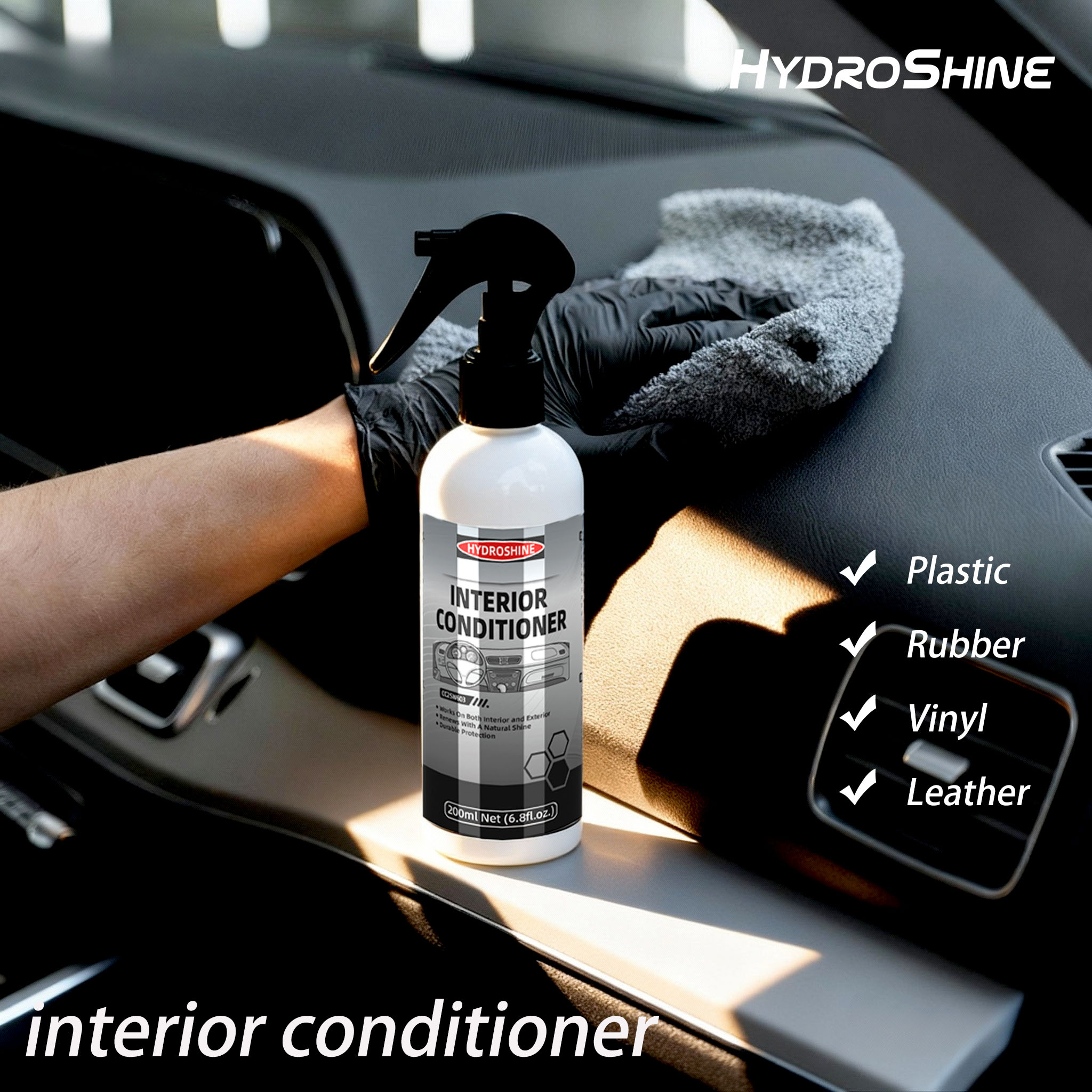 Hydroshine Car Interior Condit - Leather Cleaner Interior บทวิจารณ์และราคา