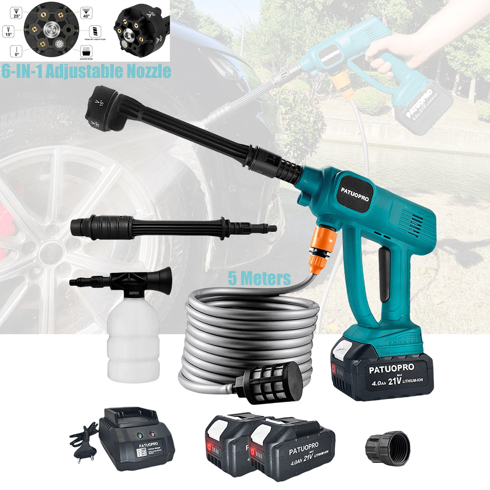Cordless Car Washing Gun High  - Car Shampoo Ph บทวิจารณ์และราคา