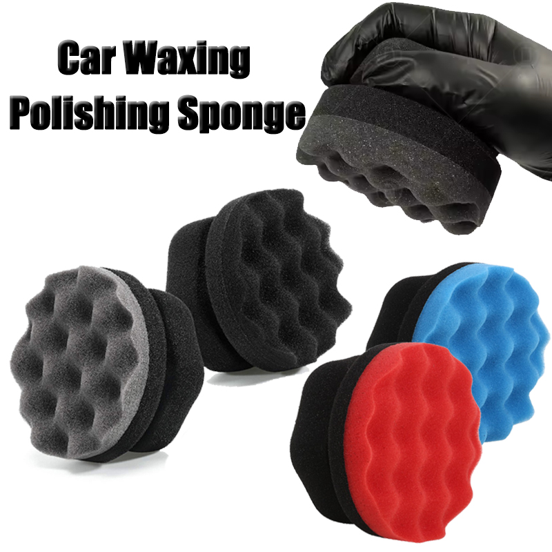 Car Wax Polishing Sponge Hexag - Wax Applicator Pad บทวิจารณ์และราคา