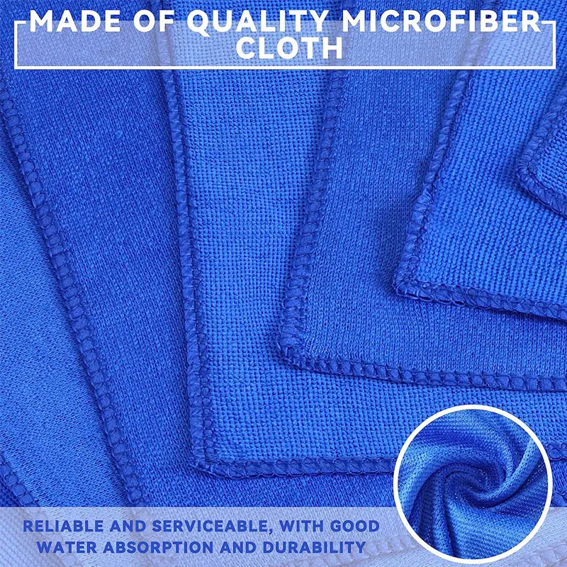 10/200PCS Microfiber Car Clean - Microfiber Towel Detailing บทวิจารณ์และราคา