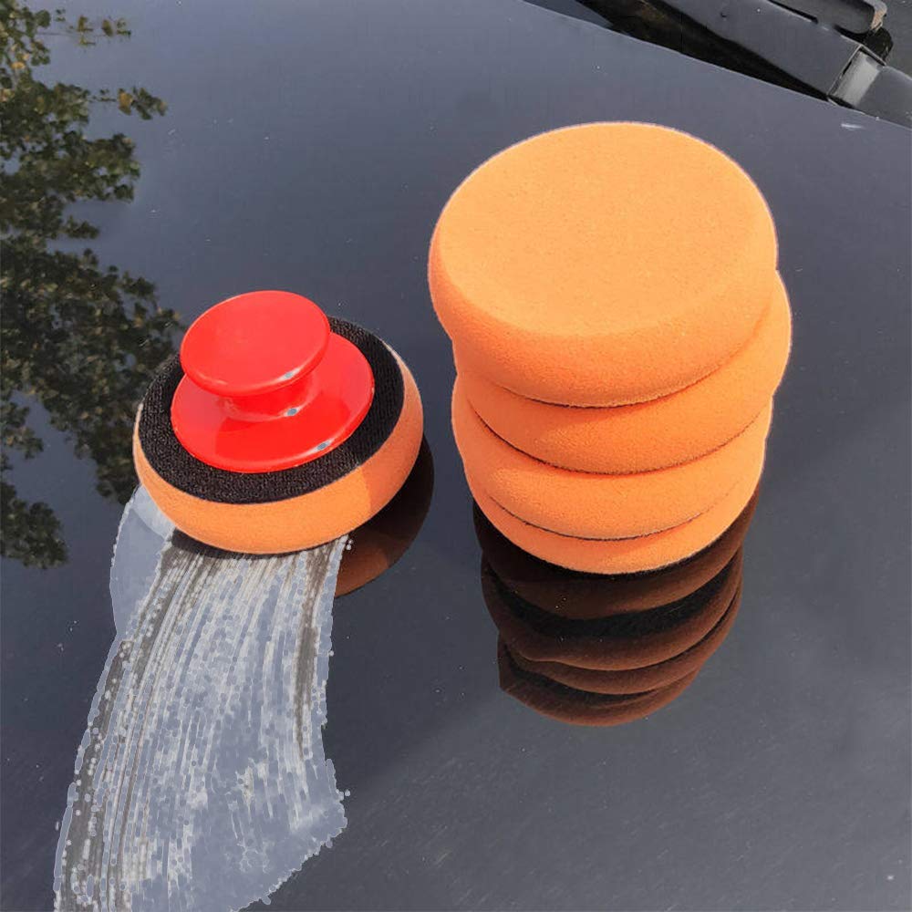 6 PCS Car Wax Applicator Pads  - Wax Applicator Pad บทวิจารณ์และราคา