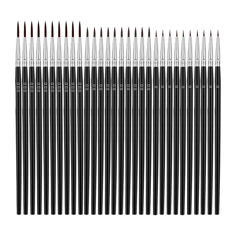 30Pcs Tiny Detail Paint Brushe - Detailing Brush Set บทวิจารณ์และราคา