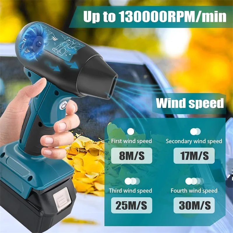 Makita 130000RMP 4-Speed Handh - Dryer Car Blower บทวิจารณ์และราคา