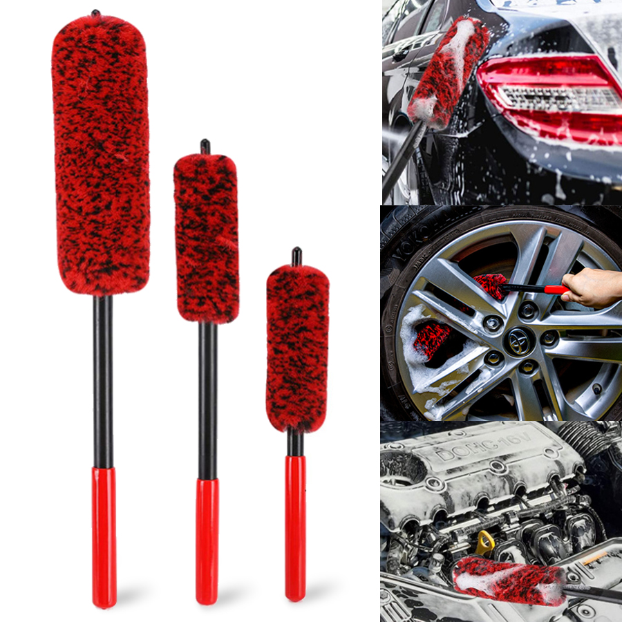 Car Wheel Woolies Plush Soft A - Wheel Cleaner Alloy บทวิจารณ์และราคา