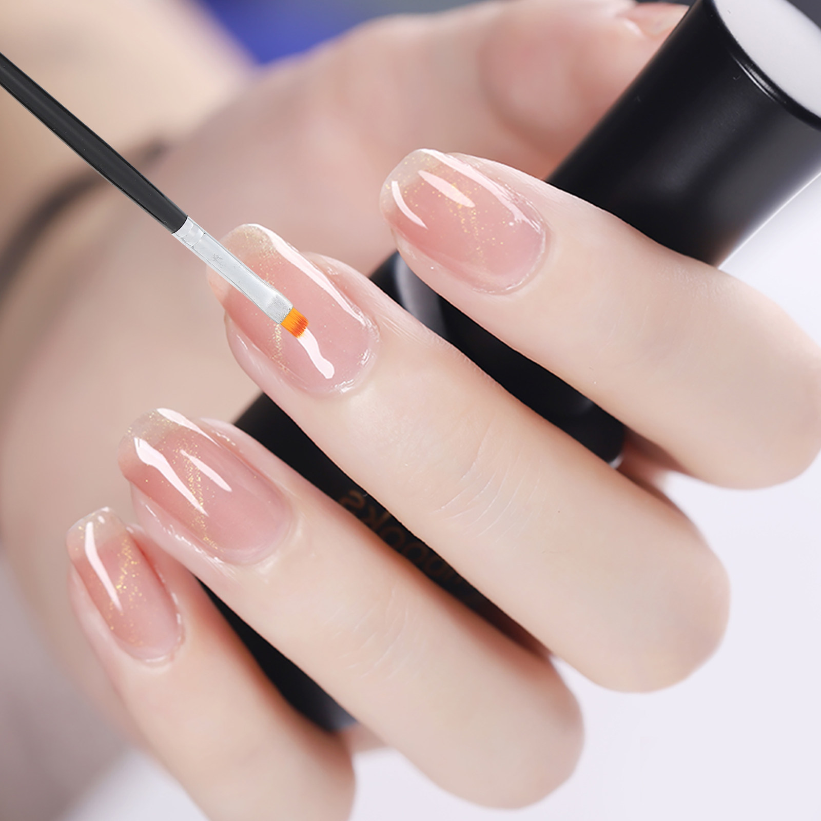 8Pcs Nail Brush Set Flower Des - Detailing Brush Set บทวิจารณ์และราคา