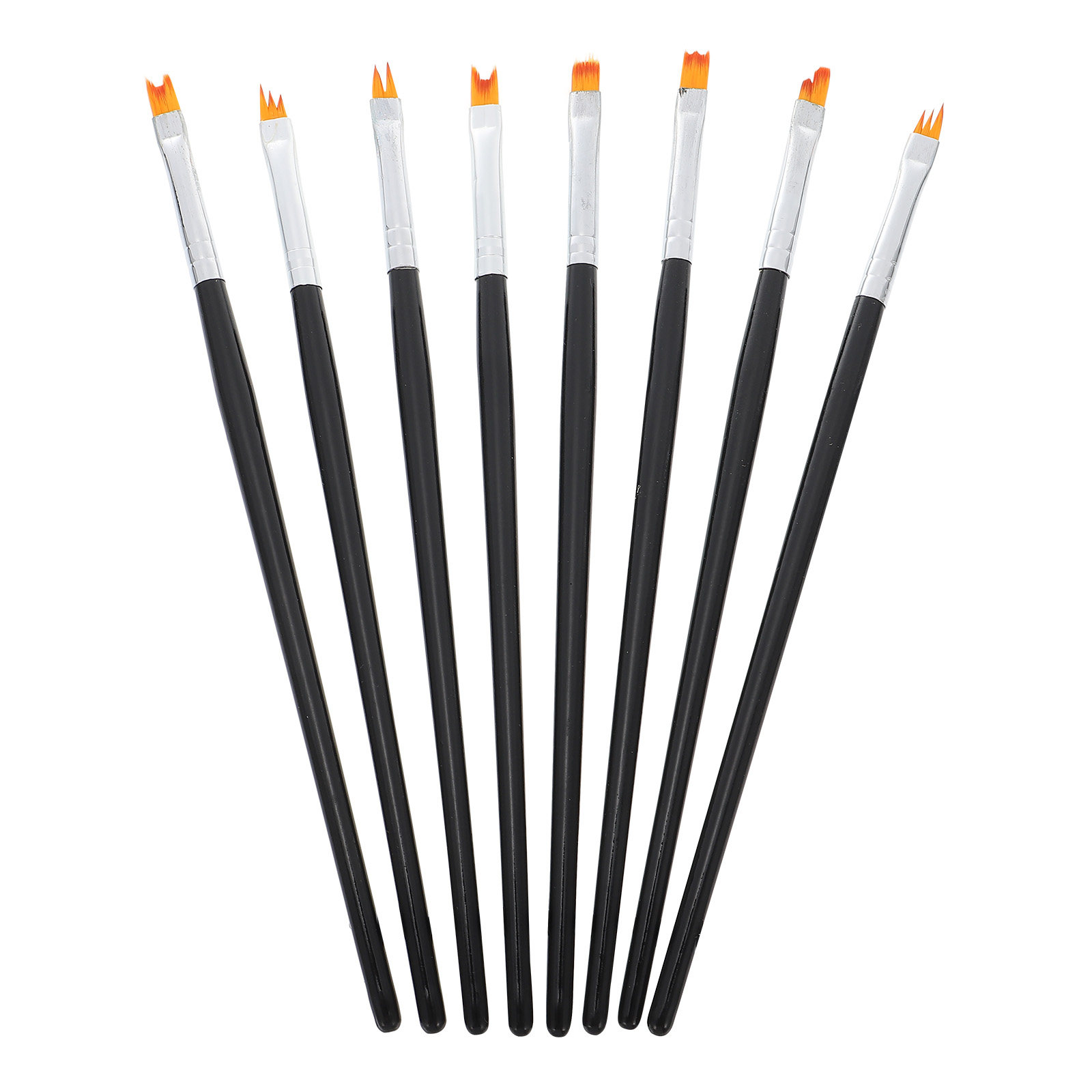 8Pcs Nail Brush Set Flower Des - Detailing Brush Set บทวิจารณ์และราคา