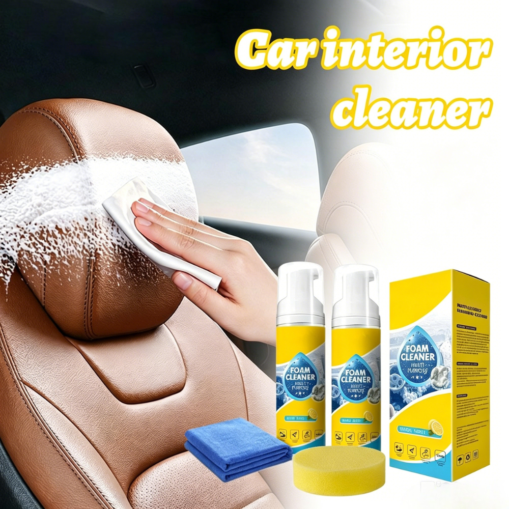 Car Interior Foam Cleaner For  - Leather Cleaner Interior บทวิจารณ์และราคา